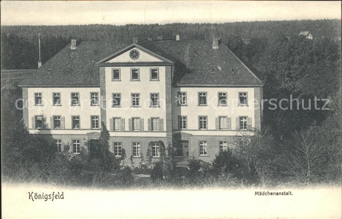 Koenigsfeld Schwarzwald Maedchenanstalt