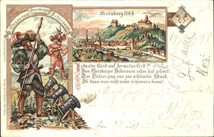 Hornberg Schwarzwald um 1564 Hornberger Schiessen