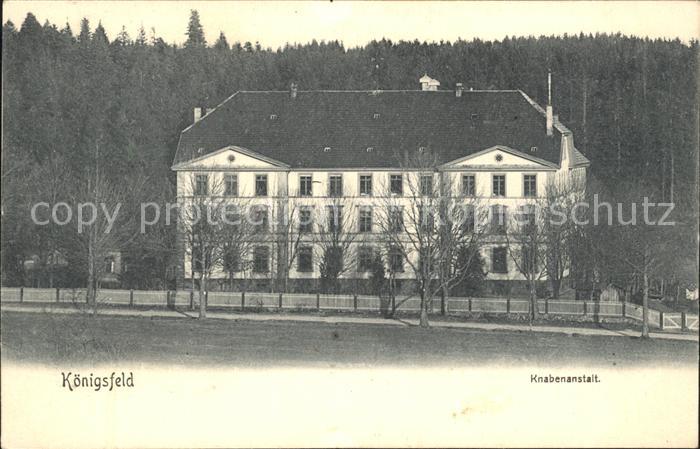 Koenigsfeld Schwarzwald Knabenanstalt