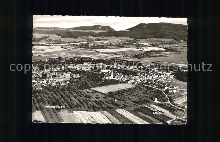 Heiningen Goeppingen Fliegeraufnahme