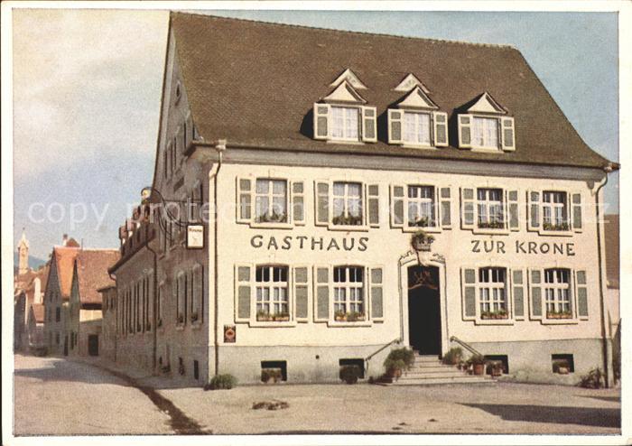 Auggen Gasthaus zur Krone Weinstube