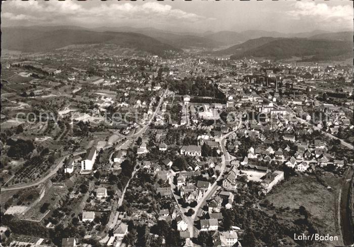 Lahr Schwarzwald Fliegeraufnahme