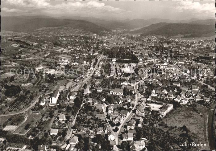 Lahr Schwarzwald Fliegeraufnahme