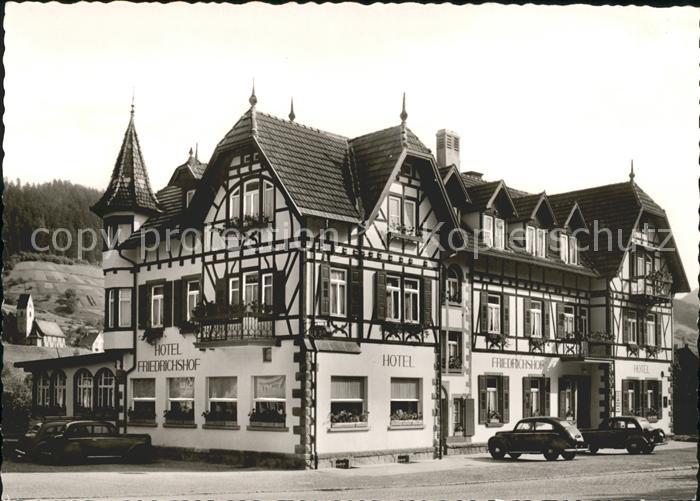 Forbach Baden Hotel Friedrichshof im Schwarzwald Fachwerk