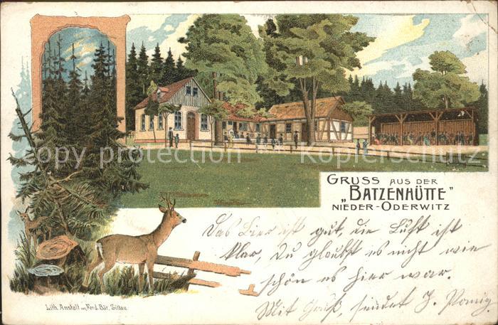 Niederoderwitz Batzenhuette Reh Bahnpost
