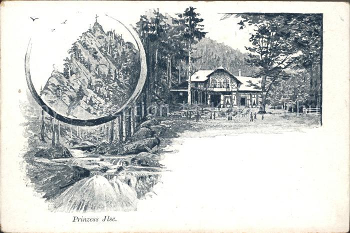 Ilsenburg Harz Ausflugsziel Prinzess Ilse Deutsche Reichspost