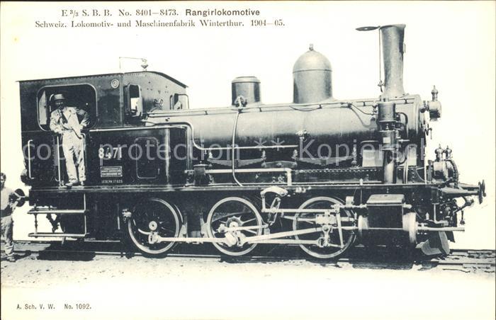 Lokomotive SBB Rangirlokomotive No. 8471