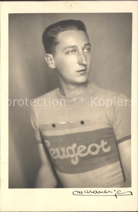 Radsport Radrennfahrer Peugeot