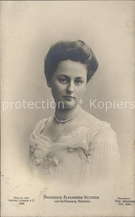 Adel Schleswig-Holstein Prinzessin Alexandra Victoria