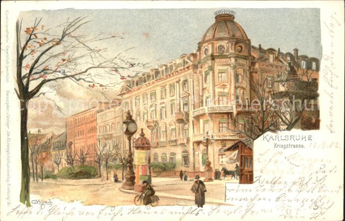 Muench C. Karlsruhe Kriegstrasse