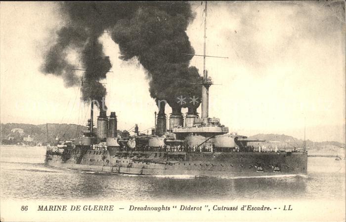 Marine Dreadnoughts Diderot Cuirasse d Escadre