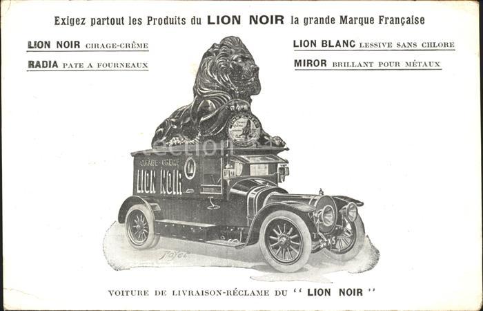 Loewe Oldtimer Werbung Lion Noir
