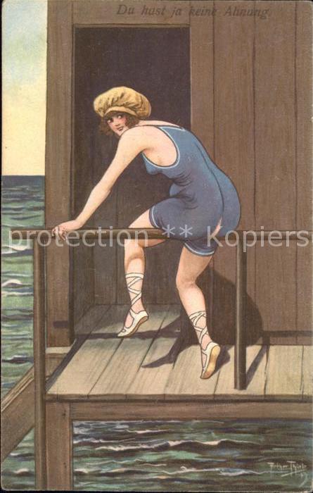 Thiele Arthur Nr. 1248 Frau Bademode Riss