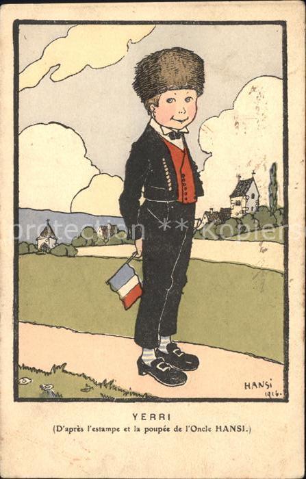 Hansi Kind Yerri Tracht Frankreich Nr. 49