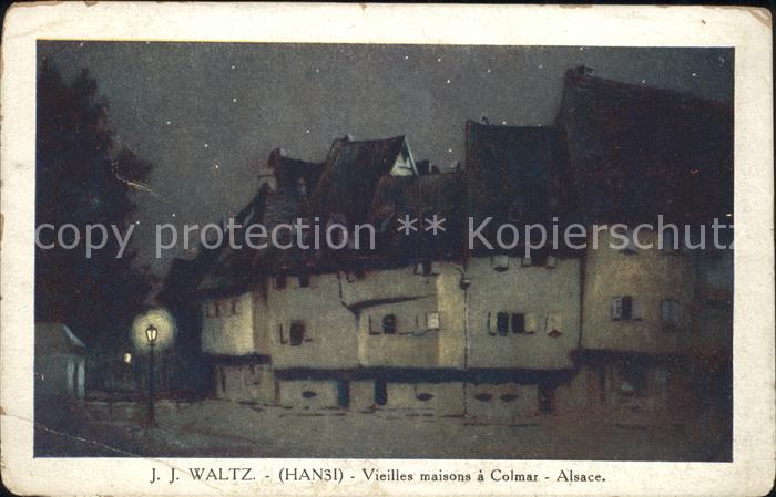 Hansi Waltz J J Vieilles maisons a Colmar Alsace Nr. 17