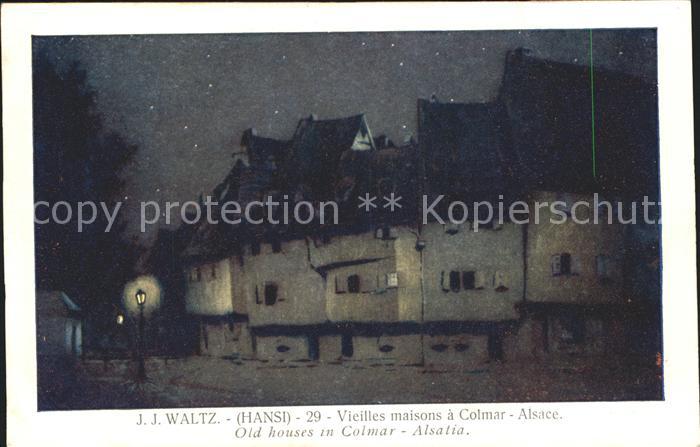 Hansi Waltz J J Vieilles maisons a Colmar Alsace Nr. 29
