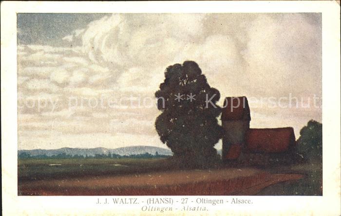 Hansi Waltz J J Oltingen Alsace Nr. 27