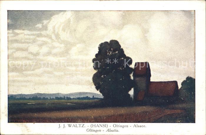 Hansi Waltz J J Oltingen Alsace