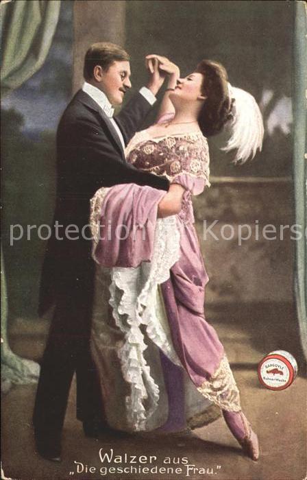 Tanz Walzer Operette Die geschiedene Frau