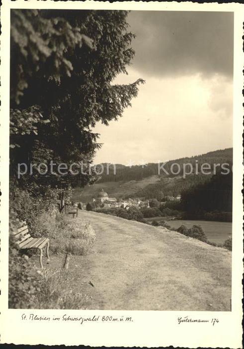 Foto Gutermann Nr. 174 St. Blasien Schwarzwald