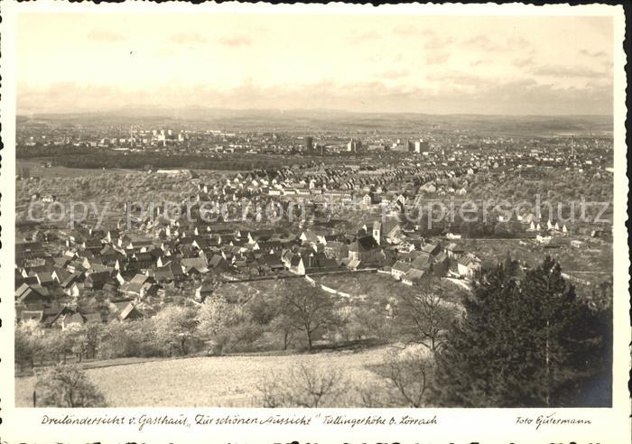 Foto Gutermann Dreilaendersicht vom Gasthaus Zur schoenen Aussicht Tuellingerhoe