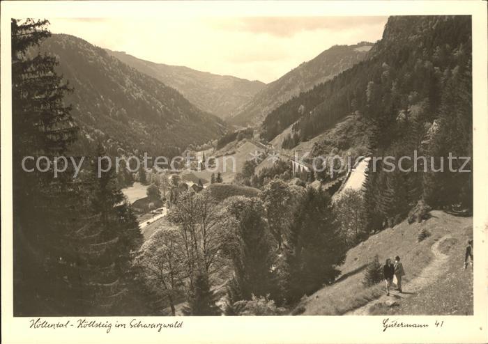 Foto Gutermann Nr. 41 Hoellental-Hoellsteig Schwarzwald