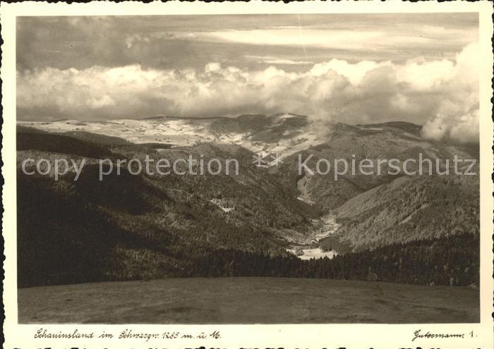 Foto Gutermann Nr. 1 Schauinsland Schwarzwald