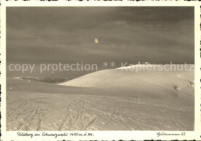 Foto Gutermann Nr. 83 Feldberg Schwarzwald