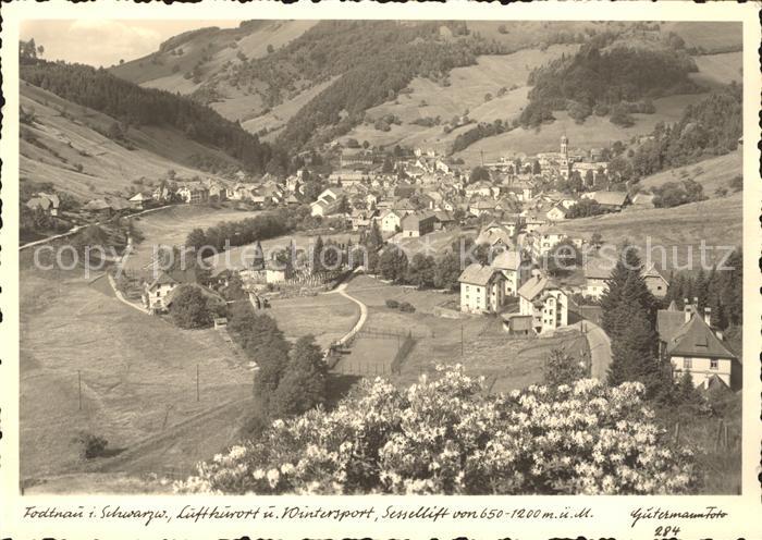 Foto Gutermann Nr. 284 Todtnau Schwarzwald
