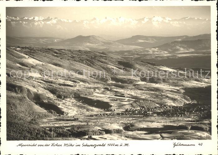 Foto Gutermann Nr. 40 Hohe Moehr Schwarzwald