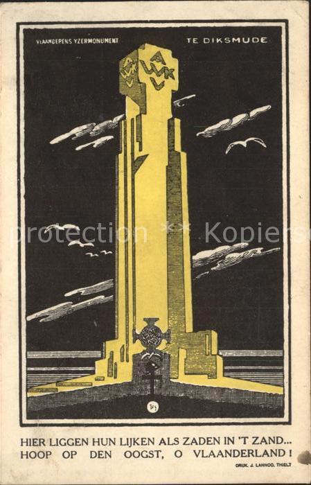Diksmuide Flandre Politik Denkmal