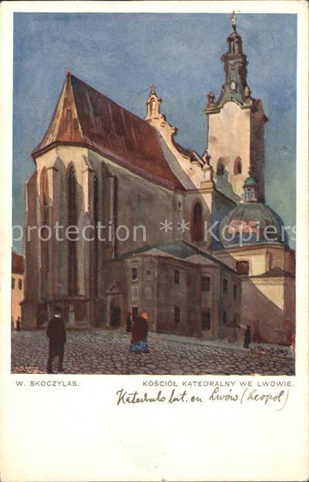 Tschechische Republik Kirche Kuenstlerkart
