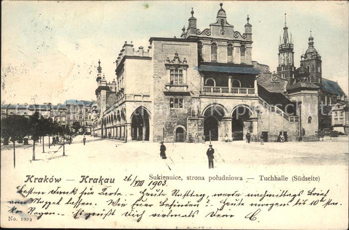 Krakau Krakow Tuchhalle