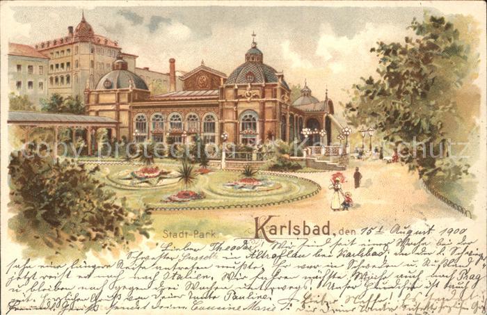 Karlsbad Eger Stadtpark