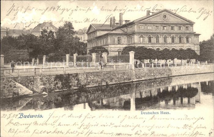 Budweis Ceske Budejowice Deutsches Haus