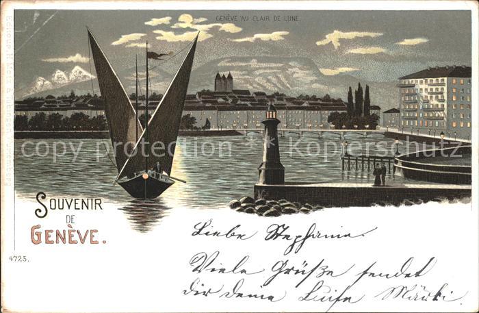 Geneve GE Partie am Genfersee