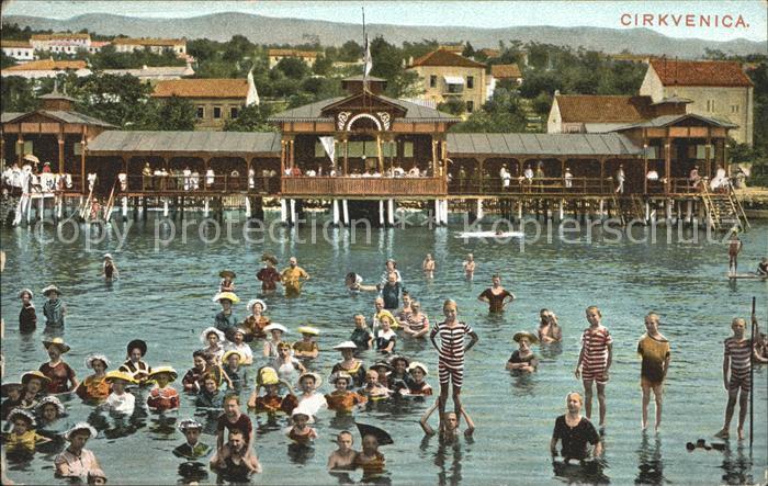 Cirkvenica Badeszene