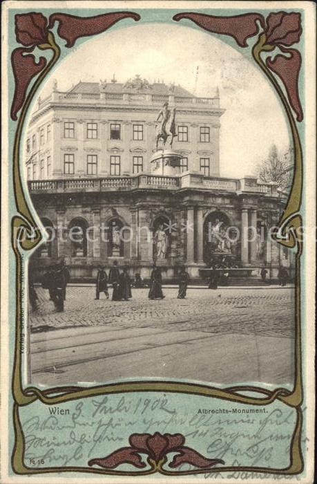 WIEN AT Albrechts-Monument