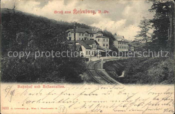 Rosenburg-Kamp Bahnhof Restaurant