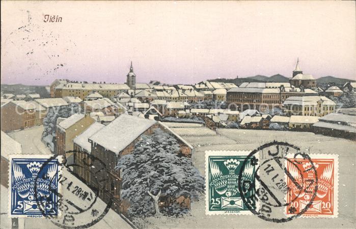 Jicin im Winter