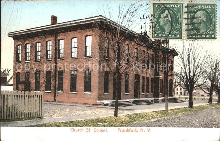 Frankfort New York Church St. School