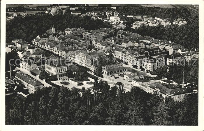 Franzensbad Boehmen Fliegeraufnahme