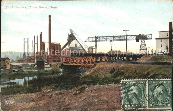 Ohio City Ohio Blast Furnace Canal Dover