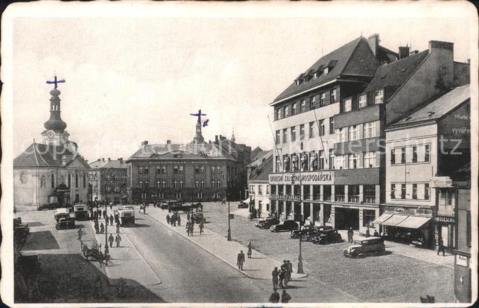 Tschechische Republik Strassenpartie Autos