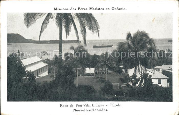 Hebrides Missions des Peres Maristes en Oceanic
