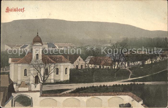 Haindorf Chiemgau Kirchenpartie