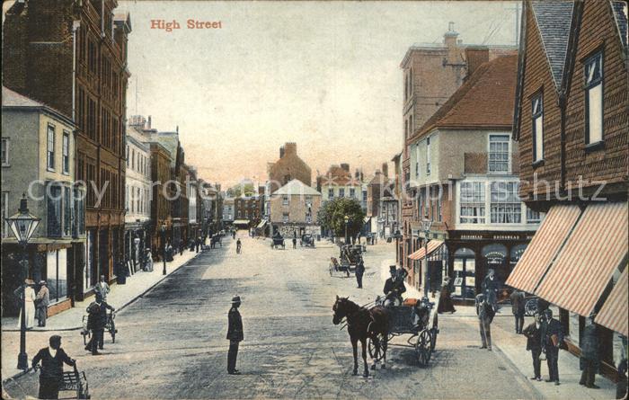 Londonderry Derry High Street Pferdekutschen