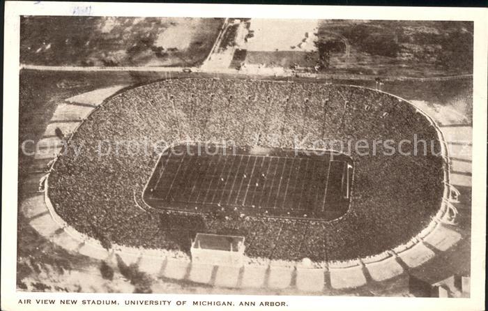 Michigan Fliegeraufnahme New Stadium University