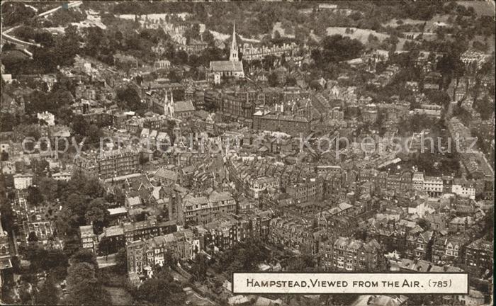 Hampstead UK Fliegeraufnahme