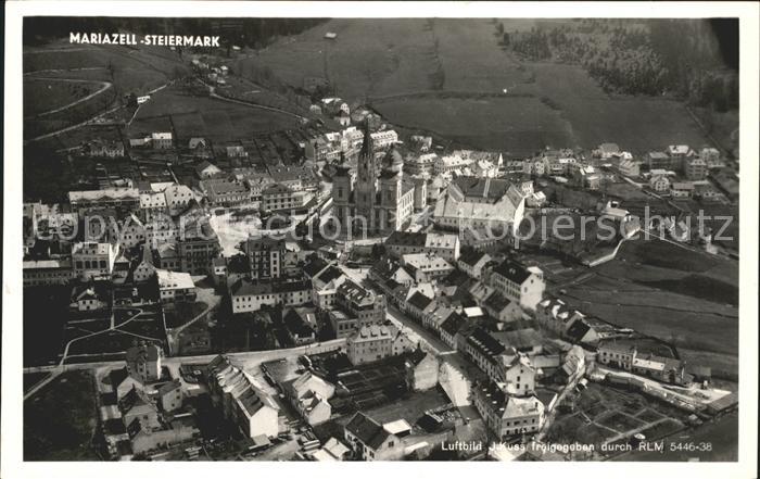 Mariazell Steiermark Fliegeraufnahme